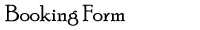 Booking form